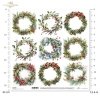 zimowe wianki*winter garlands*Wintergirlanden*guirnaldas de invierno